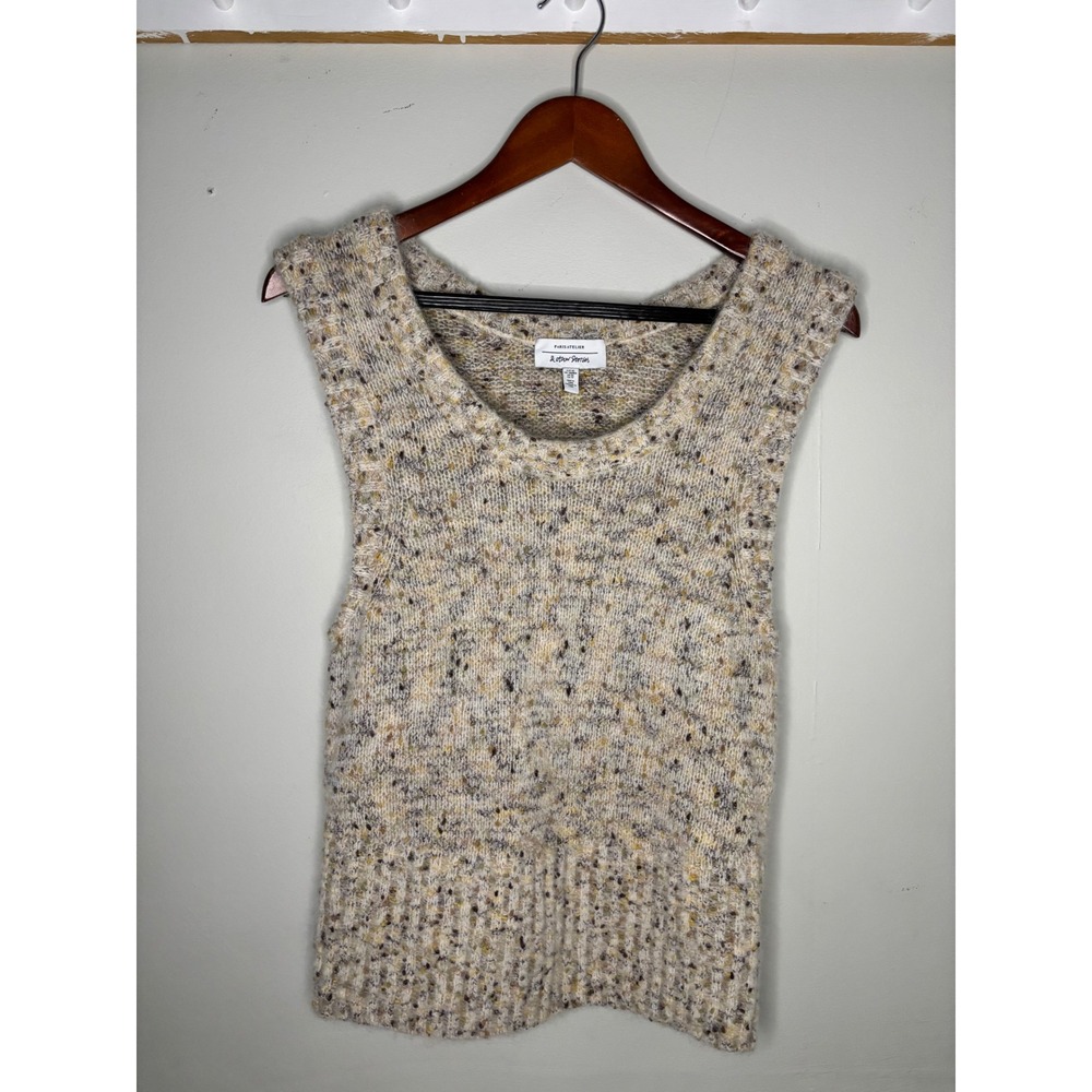 & Other Stories Alpaca Wool Sweater Vest Speckled Knit XS